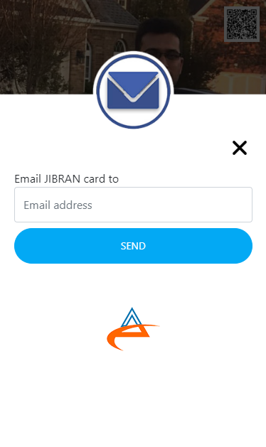 QR Code Interactive Live Visiting Card